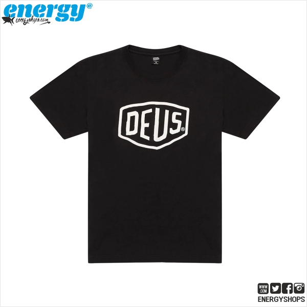 T-shirt Deus Shield Tee Black